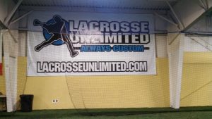 Lacrosse banner indoor field North Andover