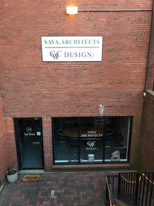 Newburyport MA Sign Project for Sava Architect