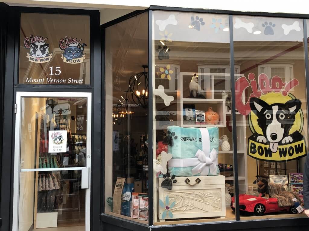 Professional Window Graphics on store