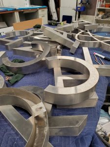 Letters for a Signage